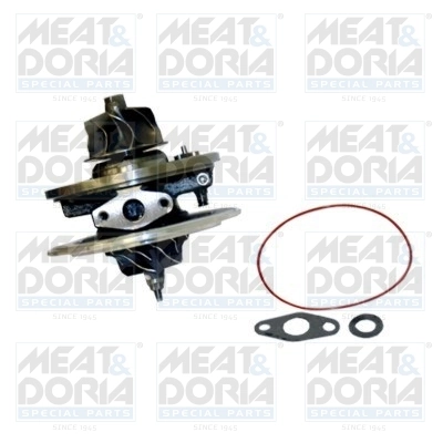 Core assembly, turbocharger